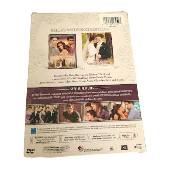 NEW Breaking Dawn, Part 1 (2-Disc DVD) - Picture 2 of 8